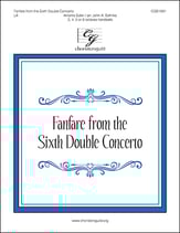 Fanfare from the Sixth Double Concerto Handbell sheet music cover